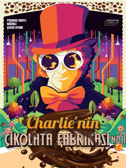 Charlie'nin Çikolata Fabrikasında afişi
