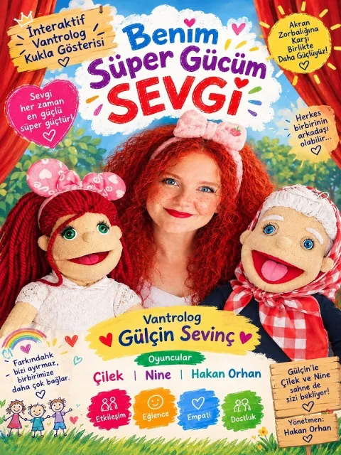 Benim Süper Gücüm Sevgi afişi