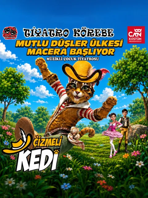 Çizmeli Kedi İyi Düşler Ülkesi afişi