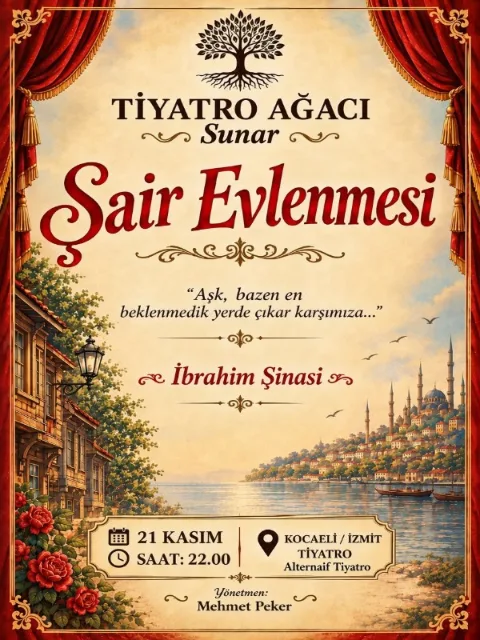 Şair Evlenmesi afişi