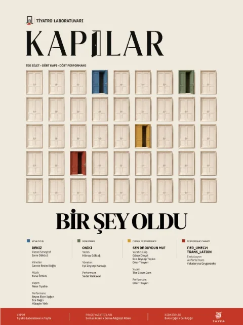 Kapılar Bir Şey Oldu afişi