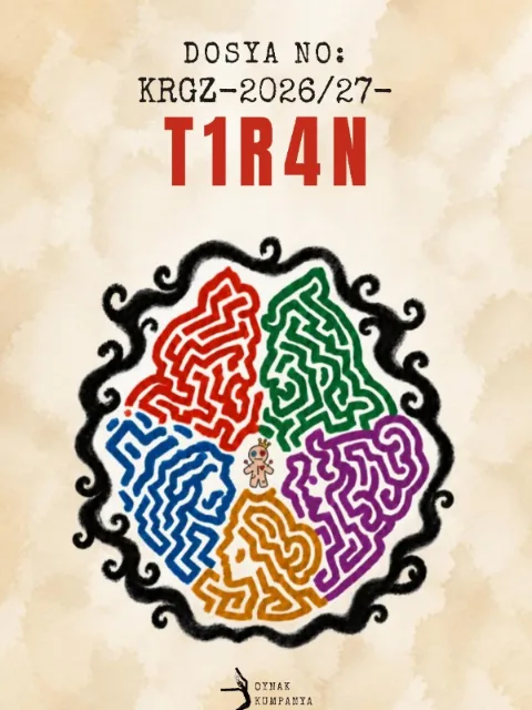 Dosya No: KRGZ-2026/27-T1R4N afişi