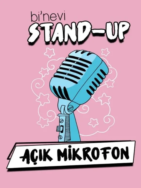 Bi'nevi Açık Mikrofon Stand Up afişi