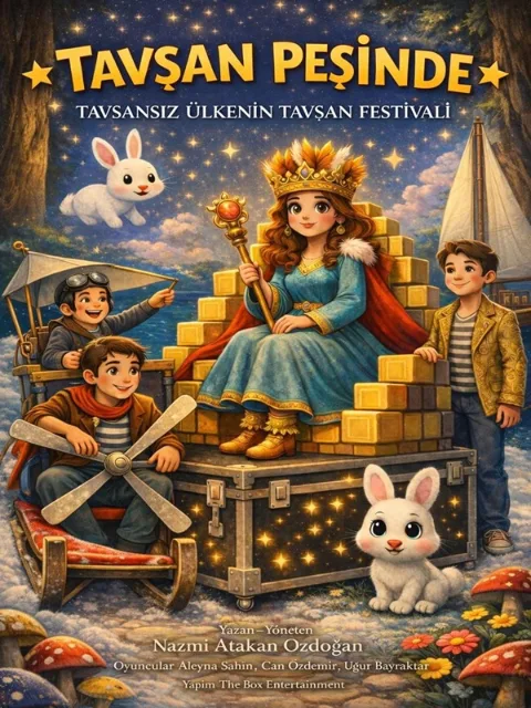Tavşan Peşinde afişi