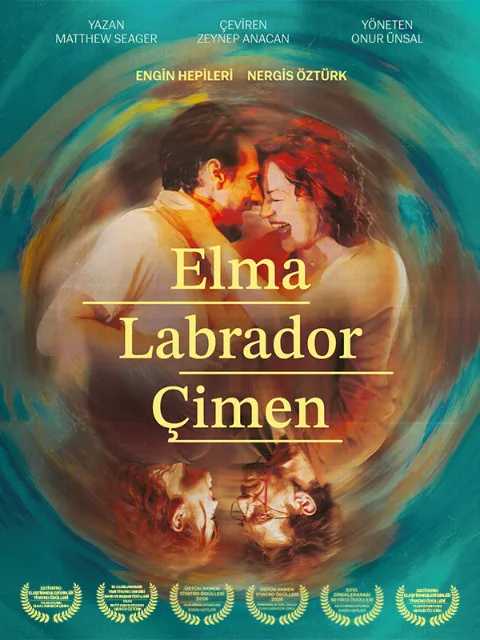 Elma Labrador Çimen afişi