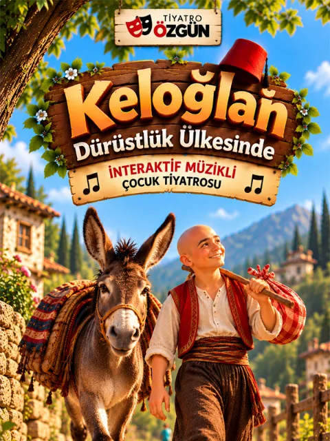 Keloğlan Dürüstlük Ülkesinde afişi