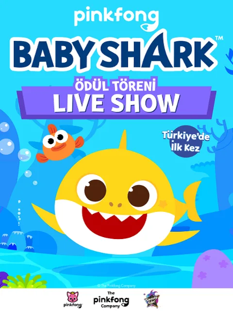 Pinkfong Baby Shark Live Show afişi