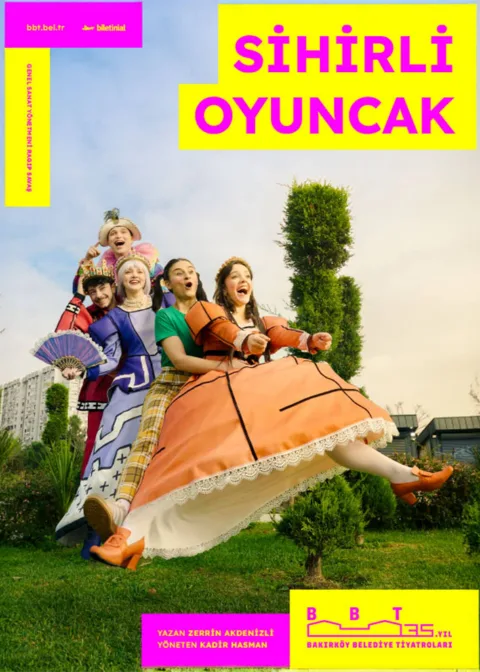 ''Sihirli Oyuncak'' Bakırköy Bld. Tiyatroları afişi