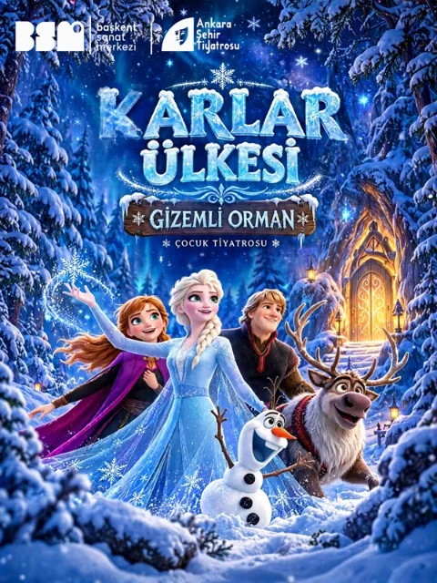 Karlar Ülkesi Gizemli Orman afişi