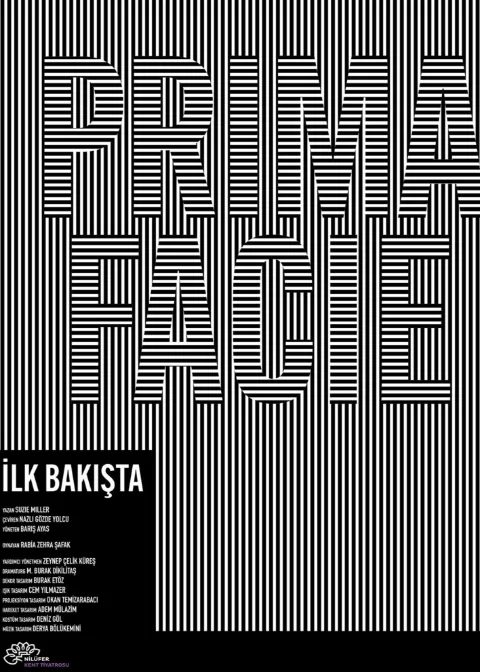 ''İlk Bakışta Prima Facie'' Bursa Nilüfer Kent tiy. afişi