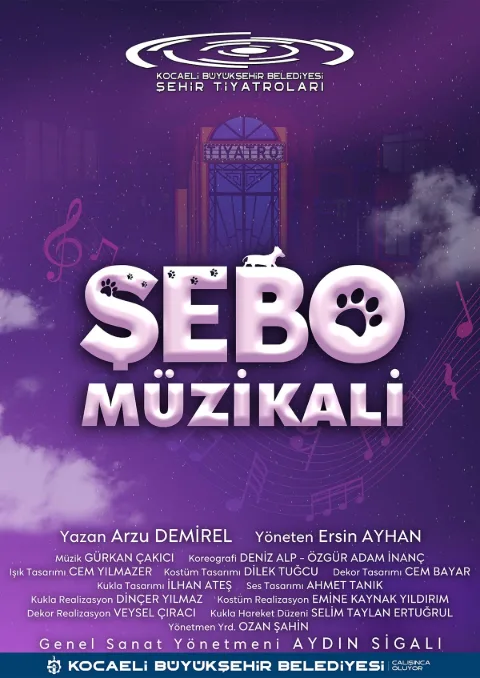 Şebo Müzikali (Kocaeli Şehir Tiyatroları) afişi
