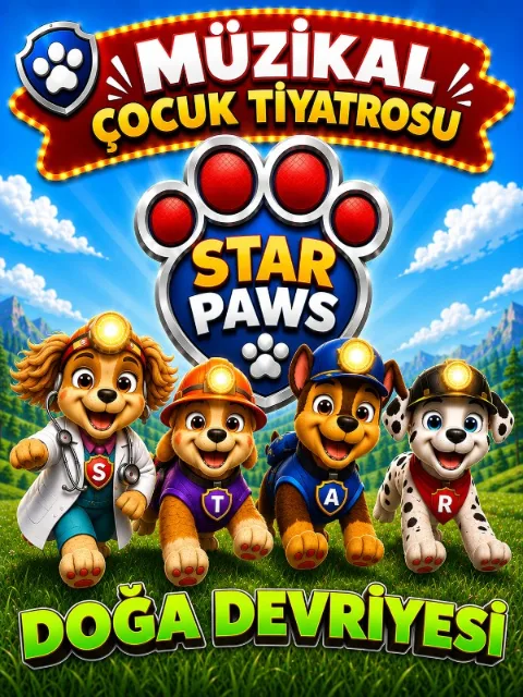 Star Paws Doğa Devriyesi afişi