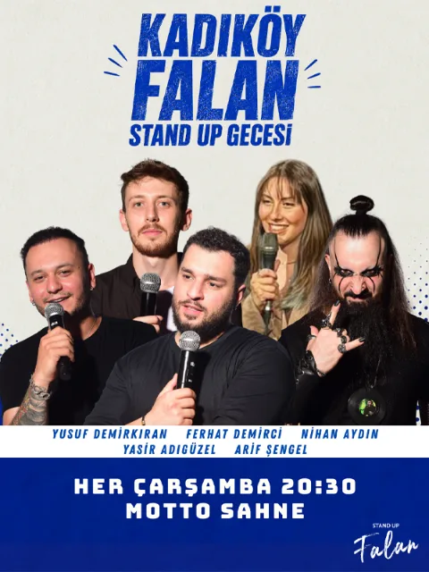 Kadıköy Falan Stand Up Gecesi afişi