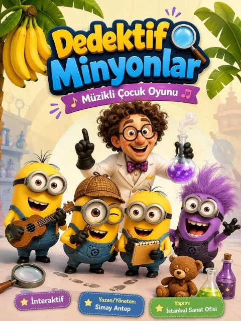 Dedektif Minyonlar Müzikali afişi