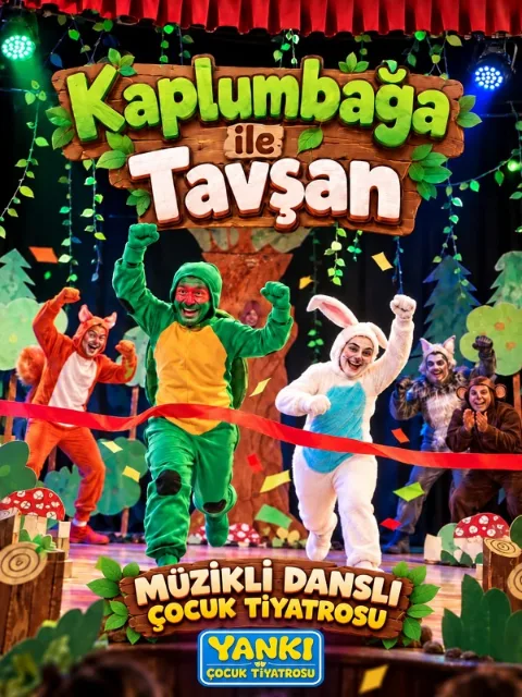 Kaplumbağa ile Tavşan afişi