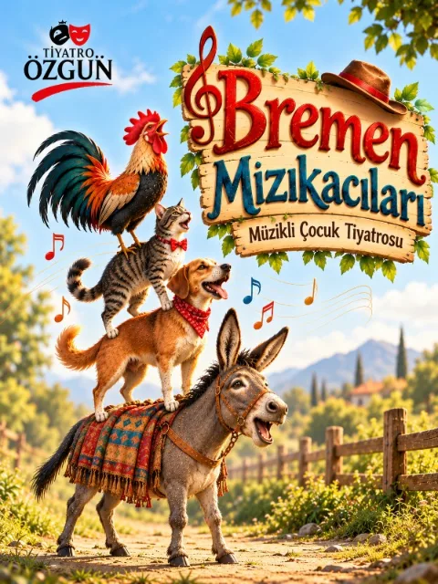 Bremen Mızıkacıları afişi