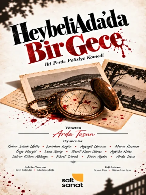 Heybeliada’da Bir Gece afişi