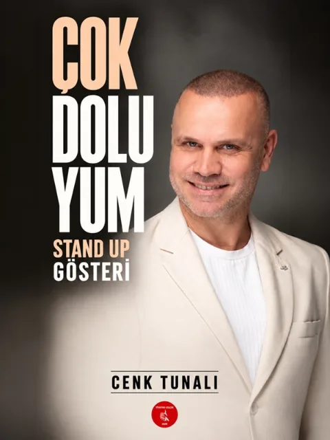 Cenk Tunalı ''Çok Doluyum Tek Kişilik Gösteri'' afişi