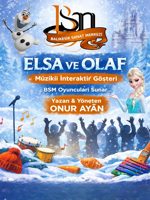 Elsa Ve Olaf afişi