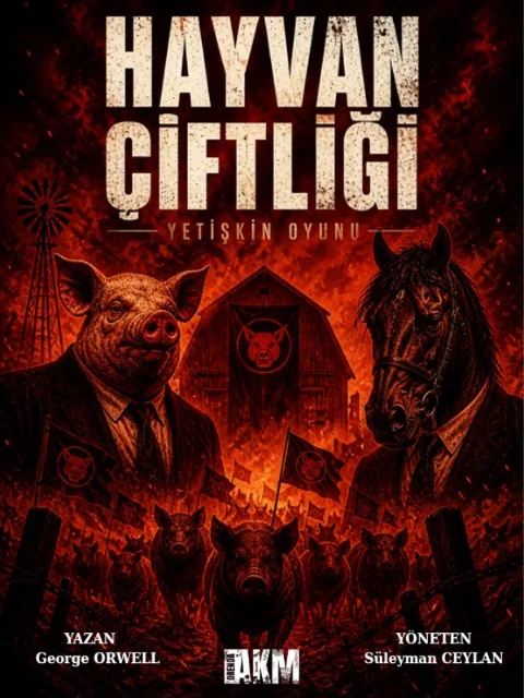 Hayvan Çiftliği afişi