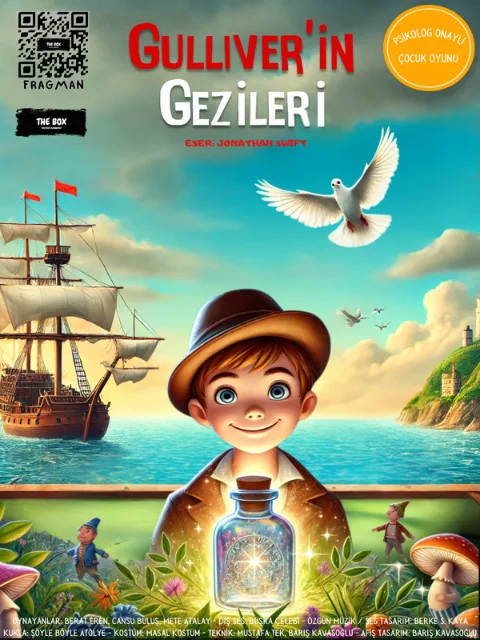 Gulliver'in Gezileri afişi