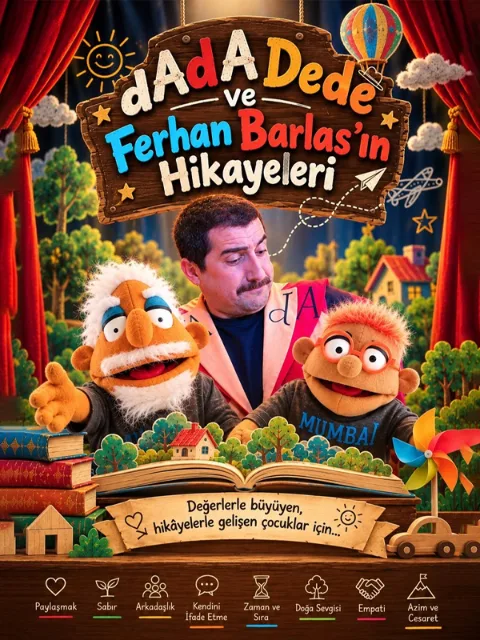 dAdA Dede Ve Ferhan Barlas’ın Hikayeleri afişi