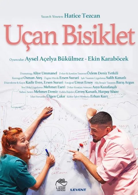 Uçan Bisiklet "Lefkoşa Belediye Tiyatrosu" afişi