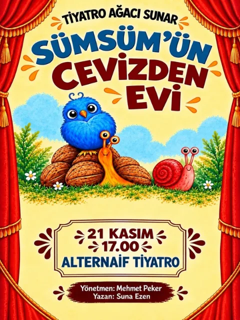 Sümsüm'ün Cevizden Evi afişi